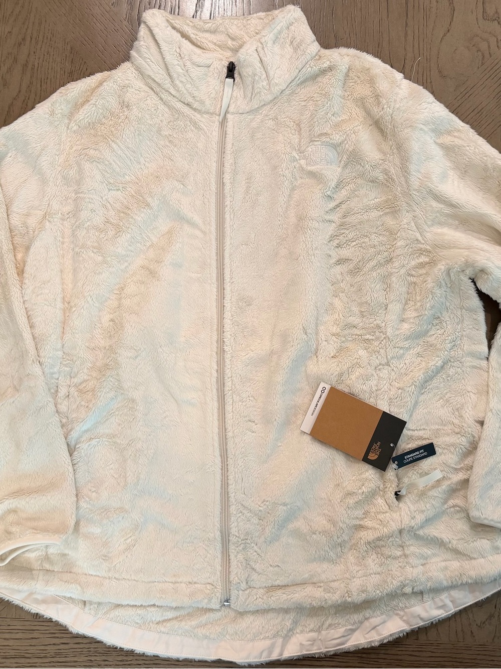 The North Face Women's Ivory osito Fleece Full-Zip Jacket